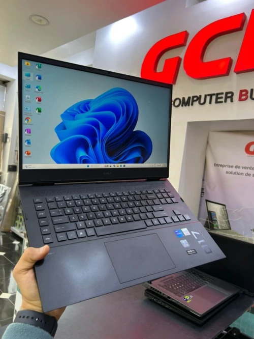 HP OMEN 17 Intel Core i7-11800H 24 Mo de cache, jusqu à 4,60 GHz RAM 16GB DISQUE 512GB SSD 17.3 WQHD 165Hz NVIDIA GeForce RTX 3070 8GB