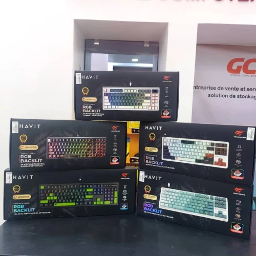  CLAVIER GAMENOTE MECANIQUE RGB BY-HAVIT