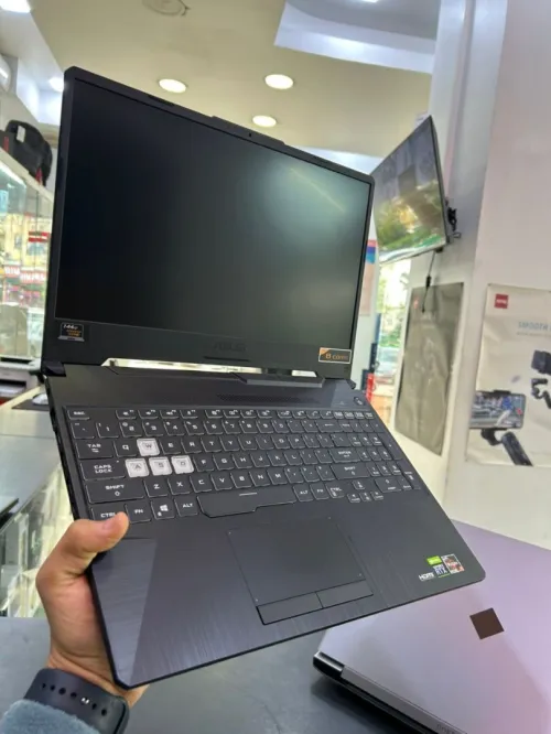 ASUS TUF GAMING A15  AMD Ryzen 9 4900H Jusqu'à 4.4 GHz Radeon Graphics RAM 16GB DISQUE 512GB SSD 15.6" FULL HD 144Hz NVIDIA GeForce RTX 2060 6GB