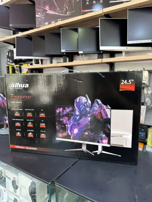 ECRAN DAHUA LM25-E211S 24.5 POUCES FULL HD IPS 120HZ, OD 0.5 MS, SPEAKER, BLANC NOIR RGB
