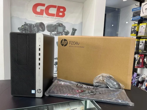 PC BUREAU HP PRODESK 600 G3 Intel® Core™ i5-6600 6 Mo de cache,3,9 GHz 16GB 512GB SSD WIN10 FR 20"