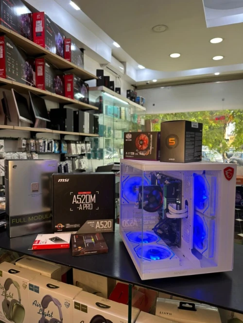 PC GAIMER AMD RYZEN 5 5600G RAM 2x8 DDR4 MAGMA 1TB SSD NVMe 550W AC550W 80 PLUS