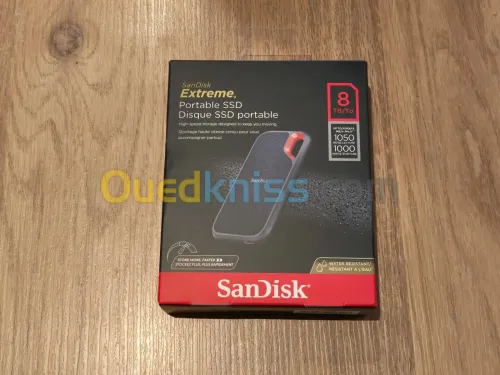 DISQUE DUR SANDISK EXTERN 8TB SSD