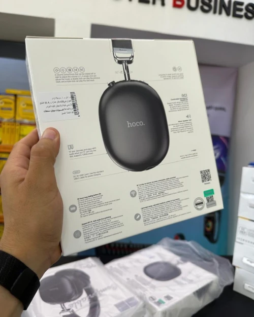 Casque Sans Fil Hoco W35 Max jusqu à 90hr  Hi-Fi Audio Bluetooth 5.3
