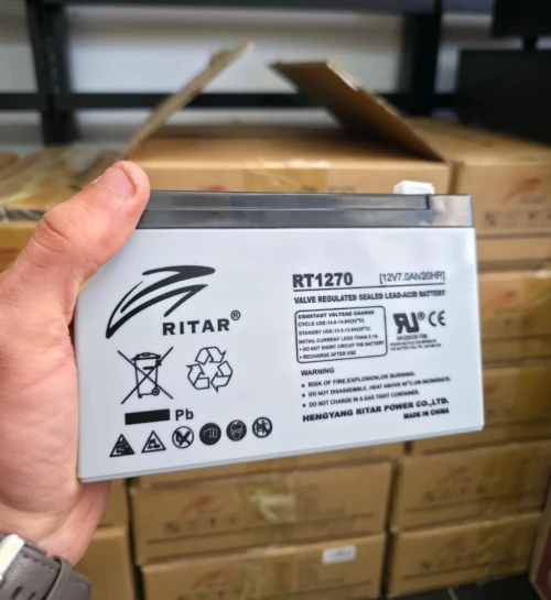 BATTERIE 12V 7AH RITAR RT1270