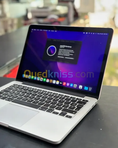 MACBOOK Pro 2015 A1502 Intel Core i5-5257U 3 Mo de cache jusqu à 3,10 GHz 16GB 128GB SSD 13 Retina  
