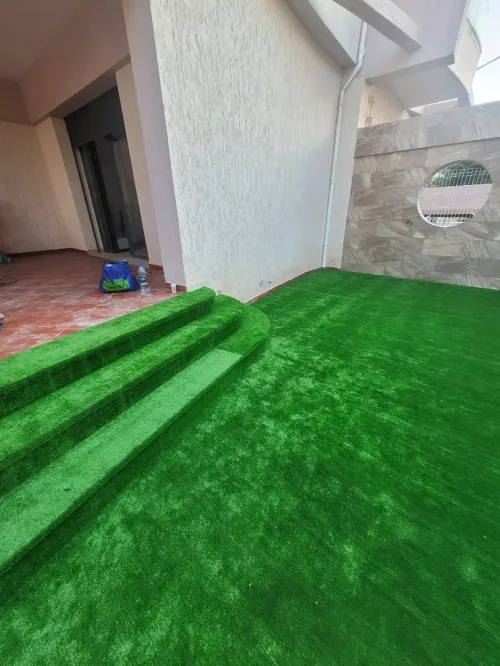 Décoration gerflex moquette gazon artificiel papier peint
