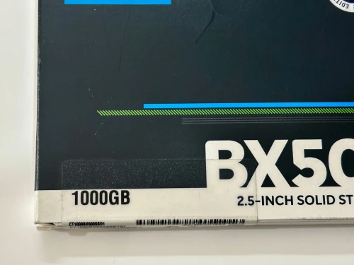 SSD 1To Crucial BX500 SATA 2.5 Interne, jusqu'à 540MB/s, 3D NAND