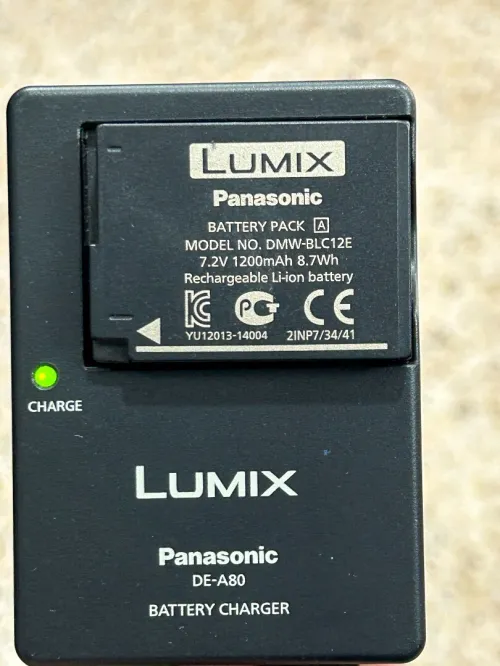 Batterie Panasonic d'origine  DMW-BLC12E  , 7.2V, 1200mAh