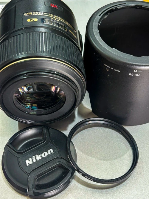 Objectif Nikon AF-S VR 105 mm f/2.8G IF-ED VR - MACRO