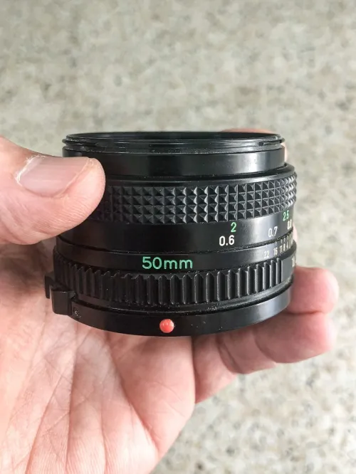 VINTAGE Canon FD /50mmf1.8 /50mmf1.4