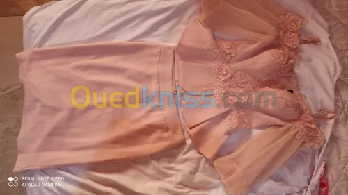 Ensemble soiré rose 