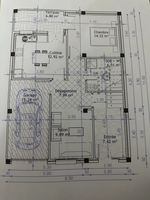 Vente Villa Blida Guerrouaou