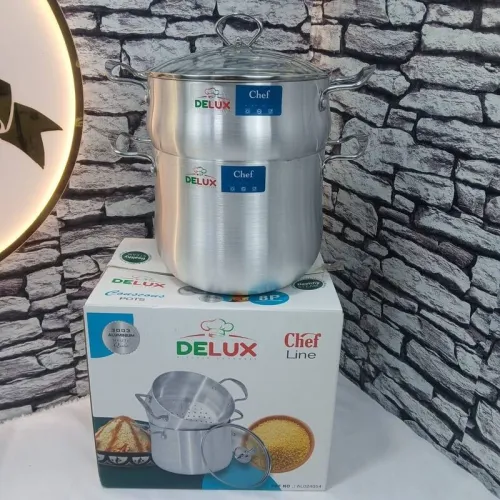 Couscousier Aluminuim 8 Litr Grond Chef 