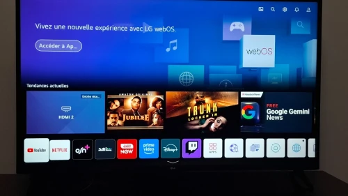 TÉLÉVISEUR LG SMART 4K 55" WEBOS TV
