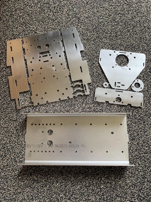 Découpage laser/ plasma  pliage , bac à ordures, caisson ampli roll, conteneurs