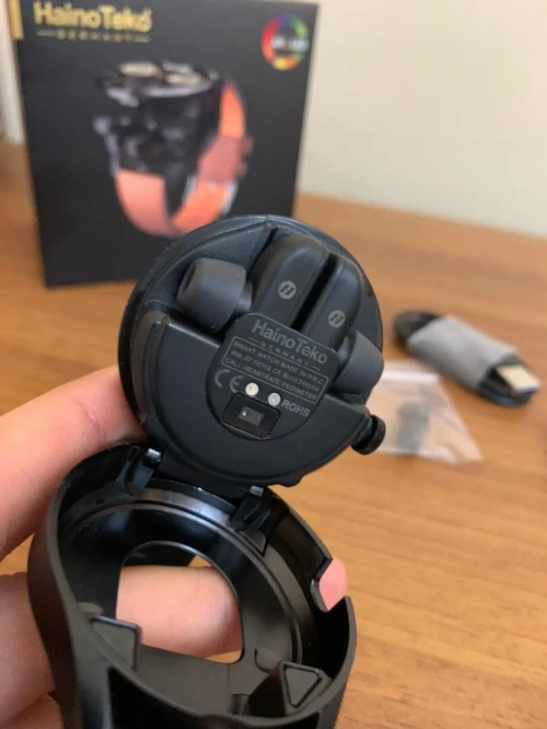SmartWatch Connectée HainoTeko RW37 avec Écouteurs Intégrés  ساعة ذكية مع سماعات مدمجة 