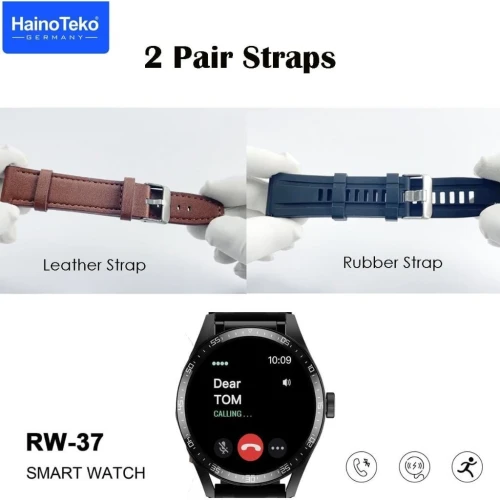 SmartWatch Connectée HainoTeko RW37 avec Écouteurs Intégrés  ساعة ذكية مع سماعات مدمجة 