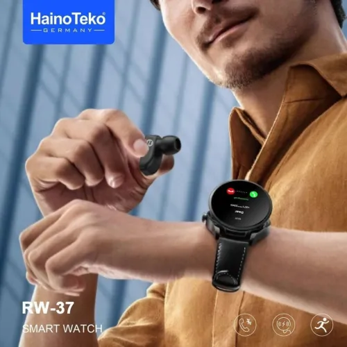 SmartWatch Connectée HainoTeko RW37 avec Écouteurs Intégrés  ساعة ذكية مع سماعات مدمجة 