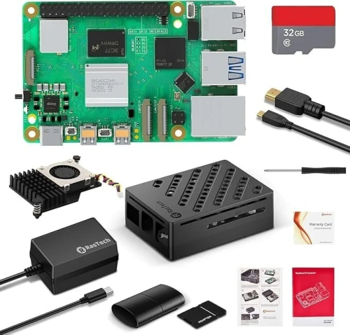 RasTech Raspberry Pi 5 8GO Starter Kit 32GO