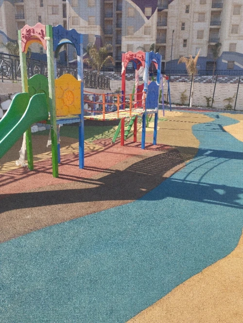 Revêtements Terrain de sport gomme synthétique acrylique epdm salle de sport 