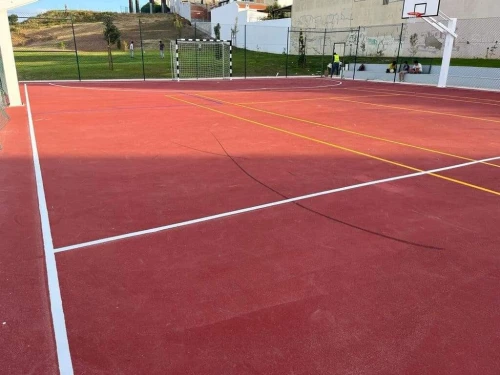 Gazon synthétique, acrylique epdm gomme 6