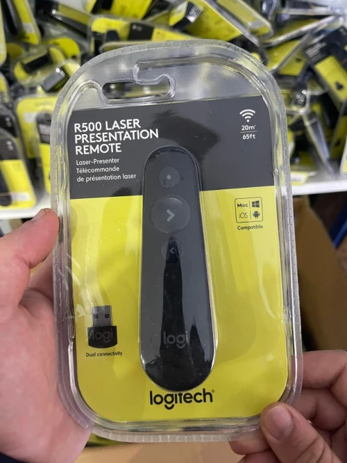 Pointeur laser Logitech R500 - télécommande de présentation