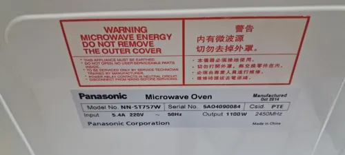 Micro onde Panasonic