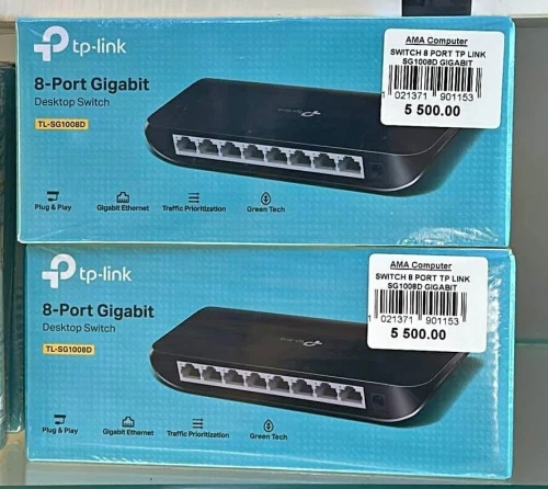 SWITCH 8 PORT TP LINK SG1008D GIGABIT