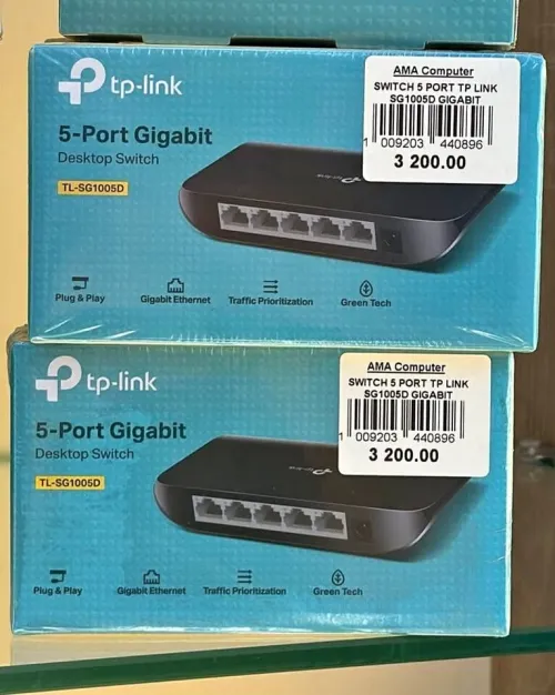 SWITCH 5 PORT TP LINK SG1005D GIGABIT
