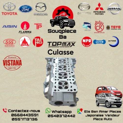 Culasse DAIHATSU TERIOS SIRION 1.3