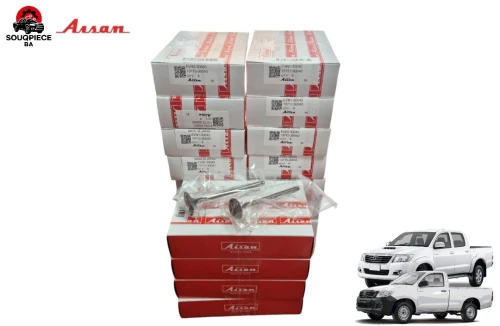 Soupape addmition et echappement 16 PIECES TOYOTA HILUX VIGO D4D