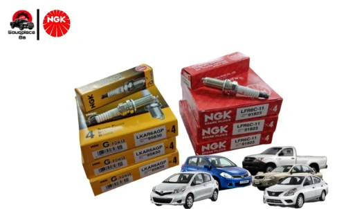 Bougie allumage 4PCS toyota yaris vigo essence nissan micra k13 sunny b10 n17 tida