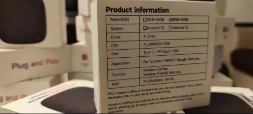 Android auto 16ram 2gb