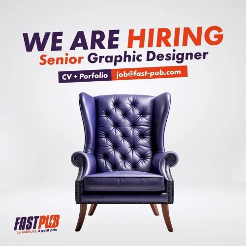 Recrutement Graphiste Senior 