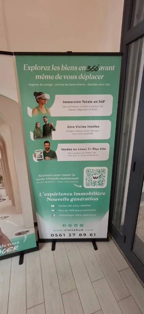 Roll up 200 sur 85 cm personnalisé
