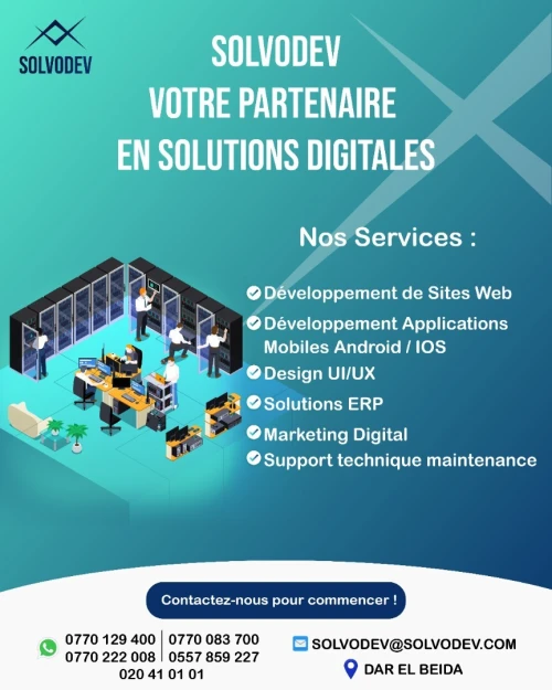Création de Site Web Professionnels en Algérie