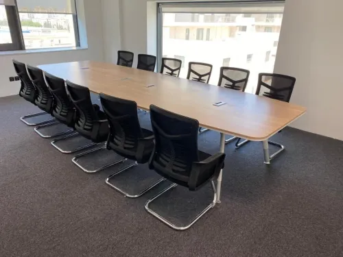Table de réunion professionnelle moderne | Mobilier de bureau