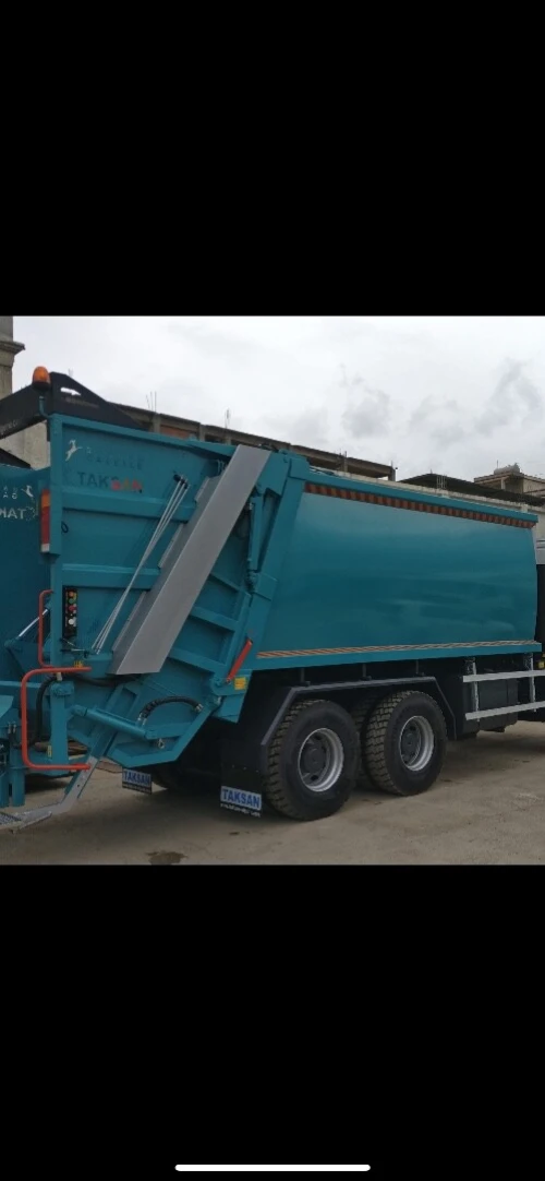 Fabrication de tous types de bennes tasseus 6m3 12m3 24 m3