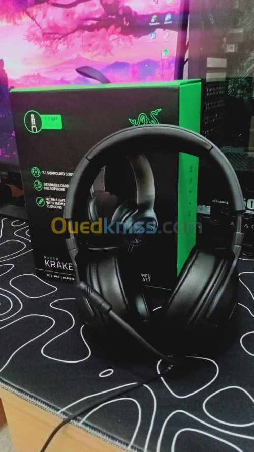 Razer Kraken X Lite 7.1 surround sound 