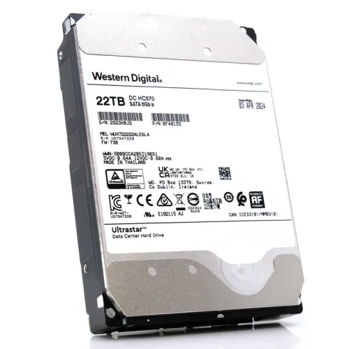 Disque dur interne/externe western digital 24/22/18/16/14 TB