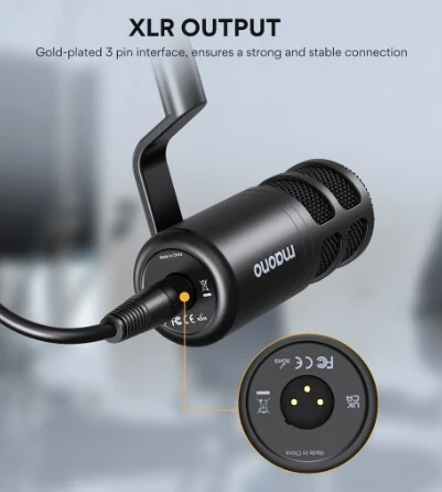 Microphone maono pd100 xlr