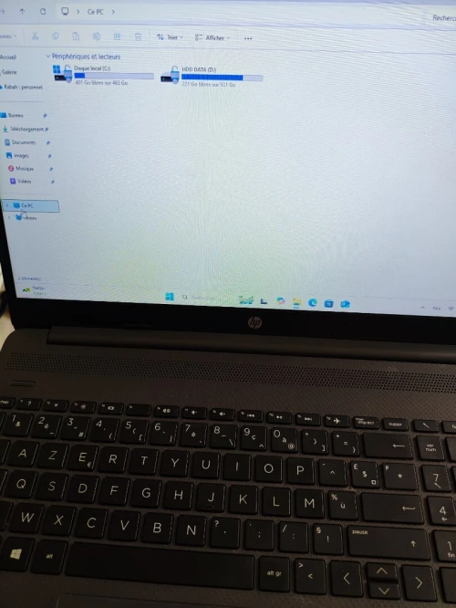 HP 15 i5 10eme 16gb ram 1tb m.2 ssd +1tb hdd, Carte graphic Nvidia GeForce GTX mx 330