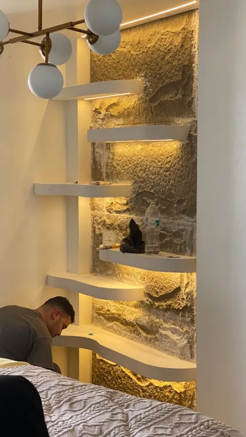 Placo plâtre et peinture décorative