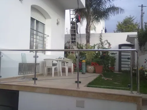 Garde corps et rampe d'escalier 