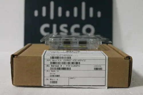 Carte d'interface Cisco EHWIC-1GE-SFP-CU
