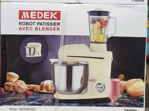 Robot Pâtissier 6L 1500W avec blendeur( Cabas Importation FRANCE )