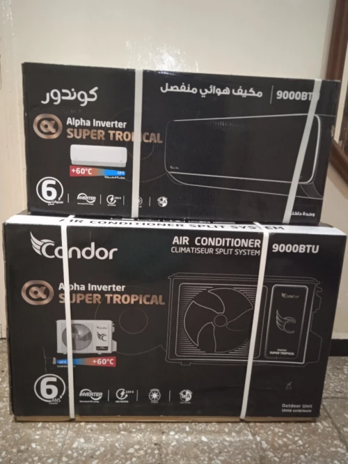 Climatiseur condor 9000 BTU - Inverter Super tropical