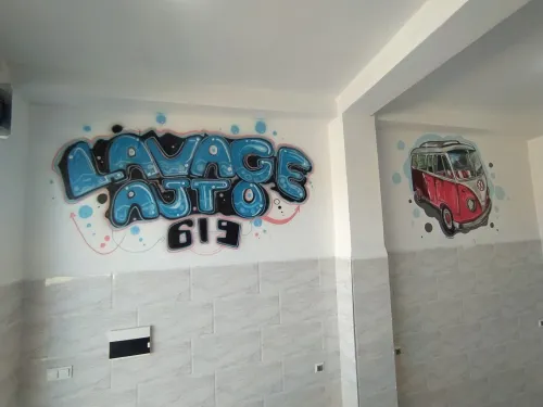 Dessin sur mur