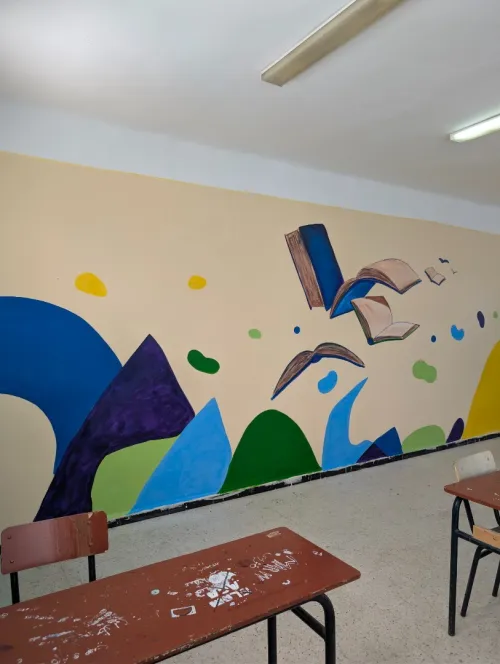 Dessin sur mur